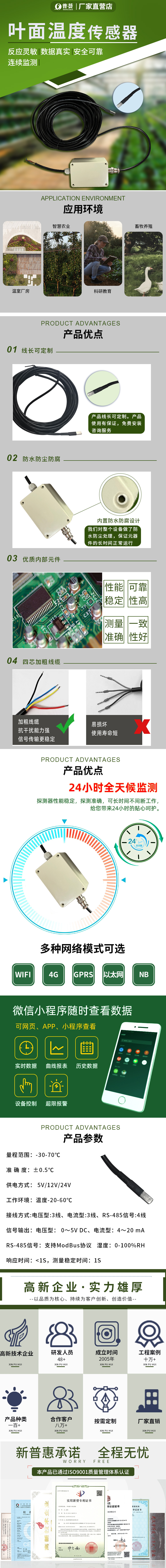 葉面濕度傳感器